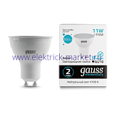 Gauss Лампа Elementary MR16 11W 850lm 4100K GU10 LED
