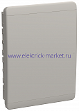 IEK TEKFOR Корпус пластиковый ЩРВ-П-54 IP41 бел. дверь TF5-KP13-V-54-41-K01-K01