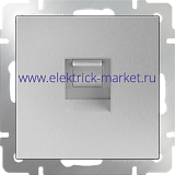 Werkel Розетка Ethernet RJ-45 WL06-RJ-45 Серебряный