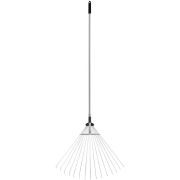 Грабли веерные регулируемые телескопические 15 зубьев 180-630мм длина 1200-1540мм FIT 77007