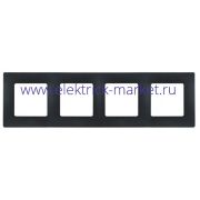 Legrand Etika Антрацит Рамка 4-ая 672584