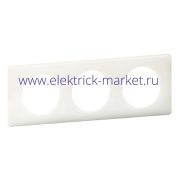Legrand Celiane2 Белый глянец Рамка 3-ая (2+2+2 мод)