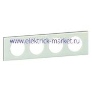 Legrand Celiane Смальта Белая Рамка 4-ая (2+2+2+2 мод)