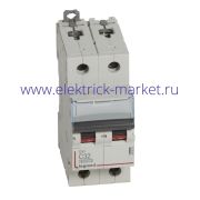 Legrand DX3 6000 Автоматический выключатель 10кА 2P 230/400В 32А 2 мод (С)