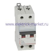 Legrand DX3 Автоматический выключатель 2P 32A (С) 10kA/16kA