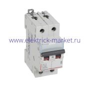 Legrand DX3-E Автоматический выключатель 2P 32А (С) 6000/6kA