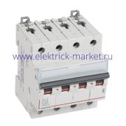 Legrand DX3-E Автоматический выключатель 4P 32А (С) 6000/6kA