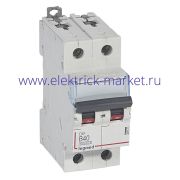 Legrand DX3 6000 Автоматический выключатель 10кА 2P 230/400В 40А 2 мод (B)