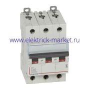 Legrand DX3 Автоматический выключатель 3P 40A (С) 10kA/16kA