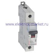 Legrand DX3 6000 Автоматический выключатель 10кА 1P 230/400В 63А 1 мод (B)