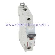 Legrand DX3 6000 Автоматический выключатель 10кА 1P 230/400В 50А 1 мод (B)