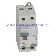 Legrand DX3 УЗО 2P 25А 30мА-AC