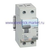 Legrand TX3 УЗО 2P 25a 300ma -AC
