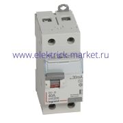 Legrand DX3 УЗО 2P 40А 30мА-A