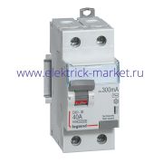 Legrand DX3 УЗО 2P 40А 300мА-AC