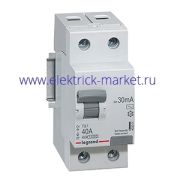 Legrand TX3 УЗО 2P 63A 30MA (AC)