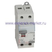Legrand DX3 УЗО 2P 63А 100мА-AC