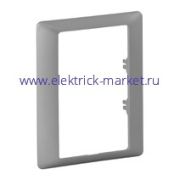 Legrand Valena LIFE Алюминий Рамка для двойных розеток 1-ая
