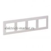 Legrand Valena LIFE Белая Рамка 4-ая