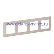 Legrand Valena LIFE Слоновая кость Рамка 4-ая