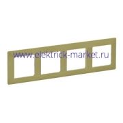 Legrand Valena LIFE Лайм Рамка 4-ая