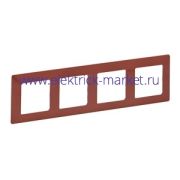 Legrand Valena LIFE Терракота Рамка 4-ая
