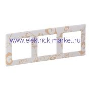 Legrand Valena LIFE Ампир белый Рамка 3-ая