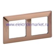 Legrand Valena LIFE Медь Рамка 2-ая