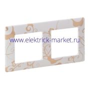 Legrand Valena LIFE Ампир белый Рамка 2-ая