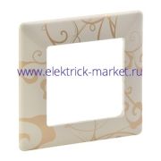Legrand Valena LIFE Ампир бежевый Рамка 1-ая