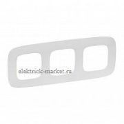 Legrand Valena Allure Рамка 3 поста Белый