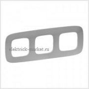 Legrand Valena Allure Рамка 3 поста Алюминий