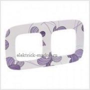 Legrand Valena Allure Рамка 2 поста Флора