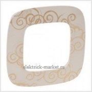 Legrand Valena Allure 1 пост Рамка Нарцисс золото