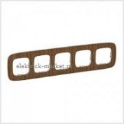 Legrand Valena Allure Рамка 5 постов Орех