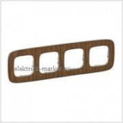 Legrand Valena Allure Рамка 4 поста Орех