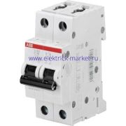 ABB S202 Автоматический выключатель 2P 10А (С) 6kA