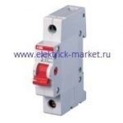 ABB SD201 Рубильник 1P 40A рычаг крас.