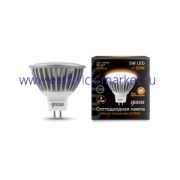 Gauss Лампа MR16 12V 5W 500lm 3000K GU5.3 LED