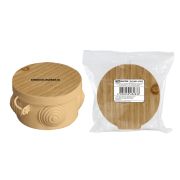 TDM Распаячная коробка ОП D85х40мм, крышка, Сосна, IP54, 4вх.  инд. штрихкод