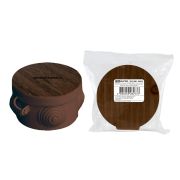 TDM Распаячная коробка ОП D85х40мм, крышка, Бук, IP54, 4вх. инд. штрихкод