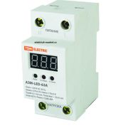 TDM Реле напряжения 1ф серии АЗМ с LED-дисплеем 63А-220В