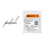 TDM Наконечник-гильза Е7508 0,75мм2 с изолированным фланцем (100шт)