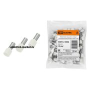 TDM Наконечник-гильза Е10-12 10мм2 с изолированным фланцем (100шт)