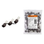 TDM Наконечник штыревой втулочный изолированный (двойной) НШвИ (2) 10,0х14 Слоновая кость (100 шт)