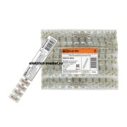 TDM Зажим винтовой ЗВИ-15 полипропилен 1,5-6мм2 12пар 100°С (индивидуальная упаковка) Белый