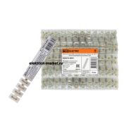 TDM Зажим винтовой ЗВИ-5 полипропилен 0,75-4мм2 12пар 100°С (индивидуальная упаковка) Белый