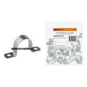 TDM Скоба металлическая 2-х лапковая с внутр. d 38-40 мм (50шт)