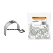 TDM Скоба металлическая однолапковая с внутр. d 38-40 мм (50шт)