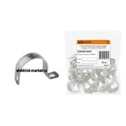 TDM Скоба металлическая однолапковая с внутр. d 19-20 мм (100шт)